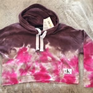 NWT Calvin Klein Tie Dye Hoodie